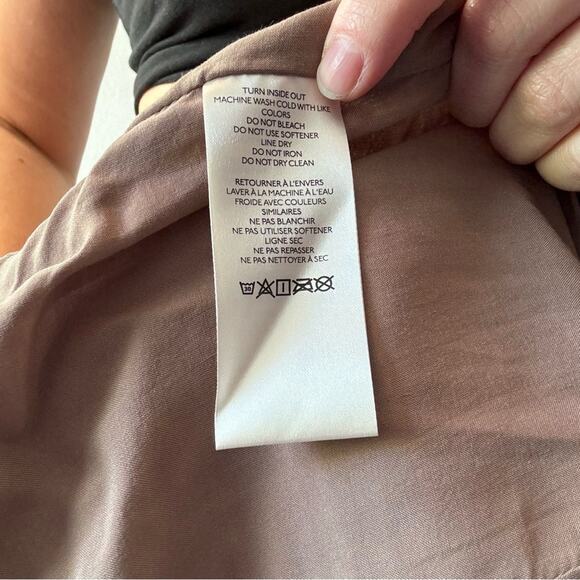 MAEVE Tan & Black Cropped Faux Leather Blazer Jacket Size 6 Medium - Picture 5 of 7